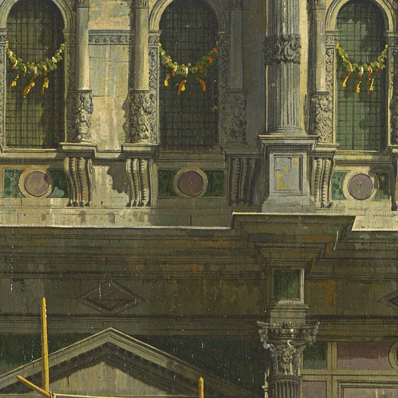 La Festa Di San Rocco Canaletto