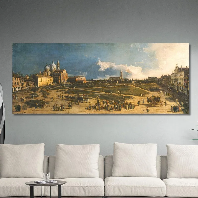 Prà Della Valle In Padua Canaletto