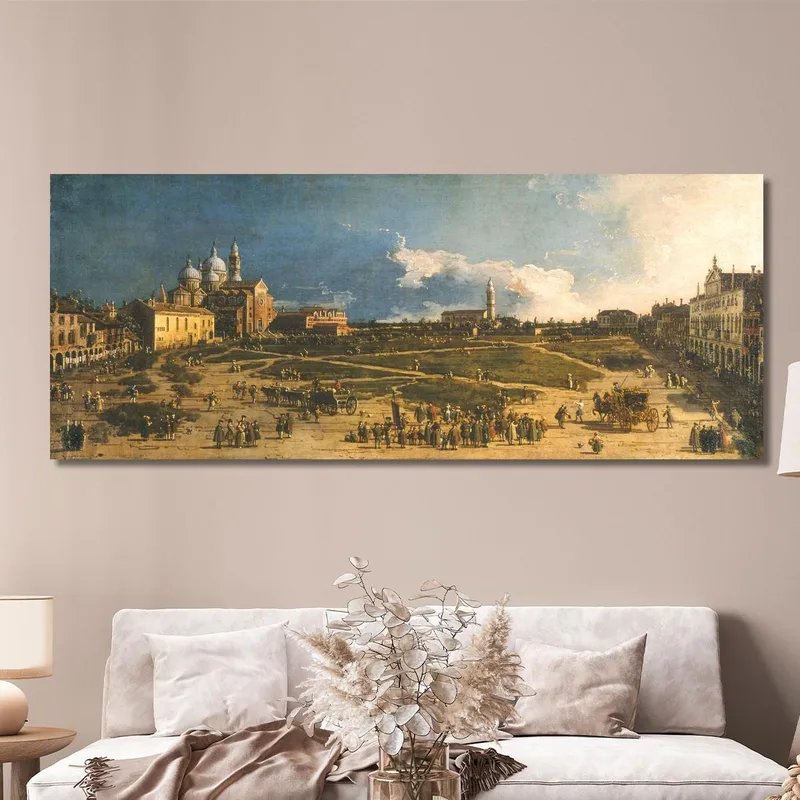 Prà Della Valle In Padua Canaletto