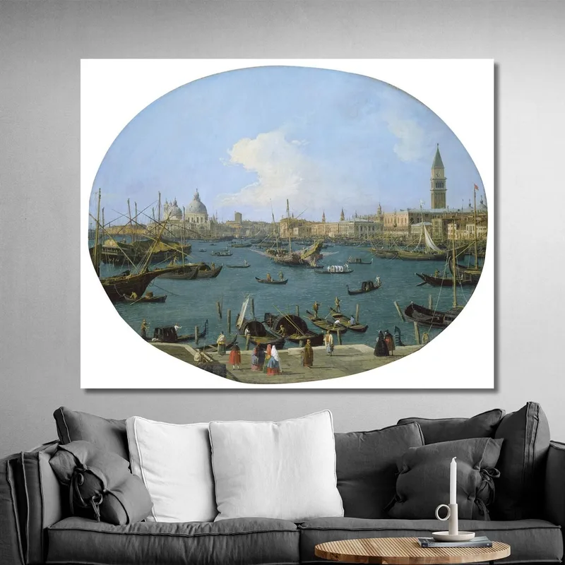 Visto Desde La Cuenca De San Marco En Venecia Canaletto
