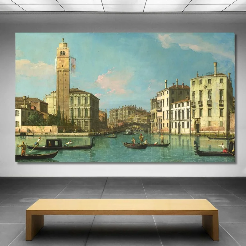 Entrance To The Cannaregio Canaletto