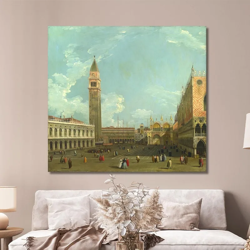Studio Of The Piazzetta From The Molo Canaletto