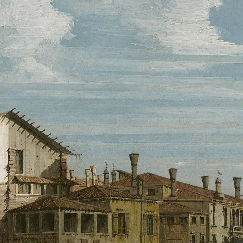 The Grand Canal In Venice From Palazzo Flangini To Campo San Marcuola Canaletto