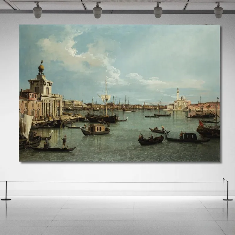 Venice The Bacino Di San Marco From The Canale Della Giudecca Canaletto