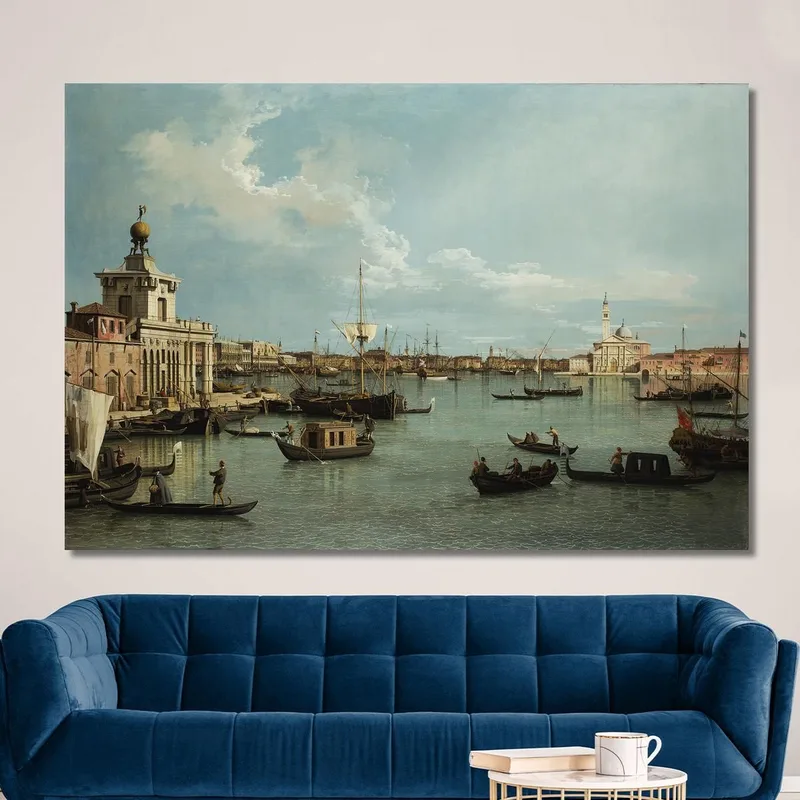 Venice The Bacino Di San Marco From The Canale Della Giudecca Canaletto