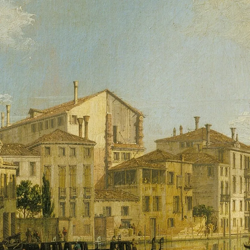 Venezia Il Canal Grande Da Palazzo Flangini A San Marcuola Canaletto