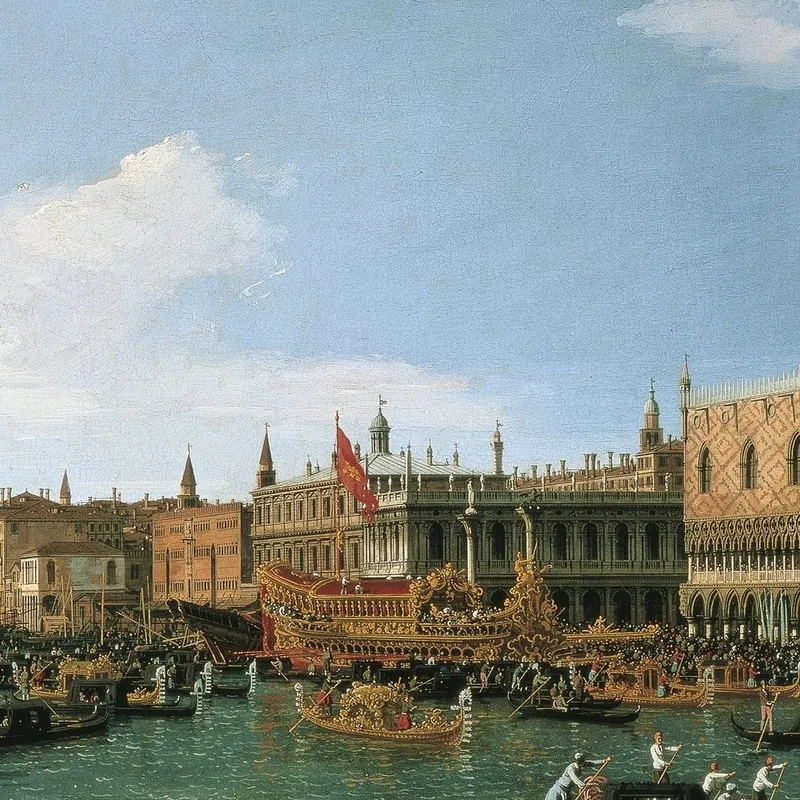 Rückkehr Von Il Bucintoro Am Himmelfahrtstag Canaletto