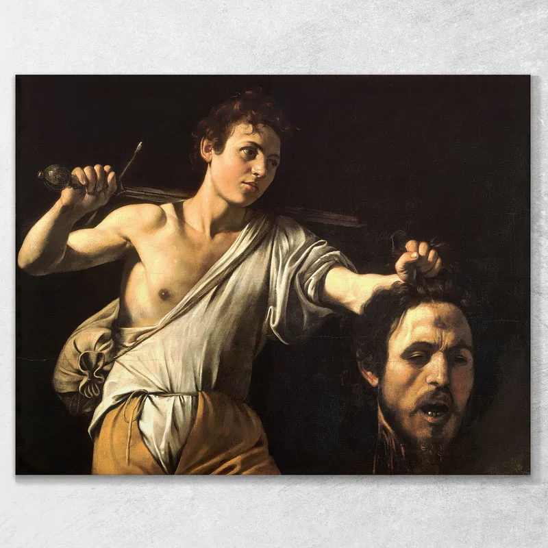 Davide Con La Testa Di Golia Caravaggio