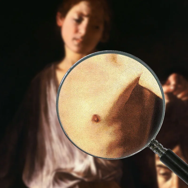 David Mit Dem Haupt Goliaths 1610 Caravaggio