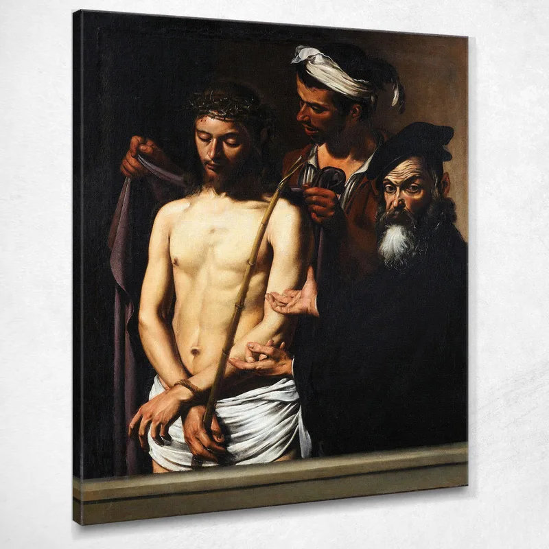 Ecce Homo Caravaggio drucken auf leinwand