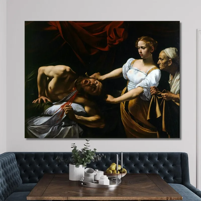Judith Enthauptet Holofernes Caravaggio