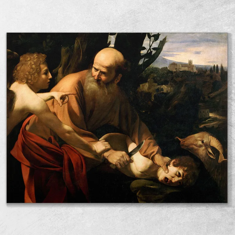 Sacrifice D'Isaac Caravaggio