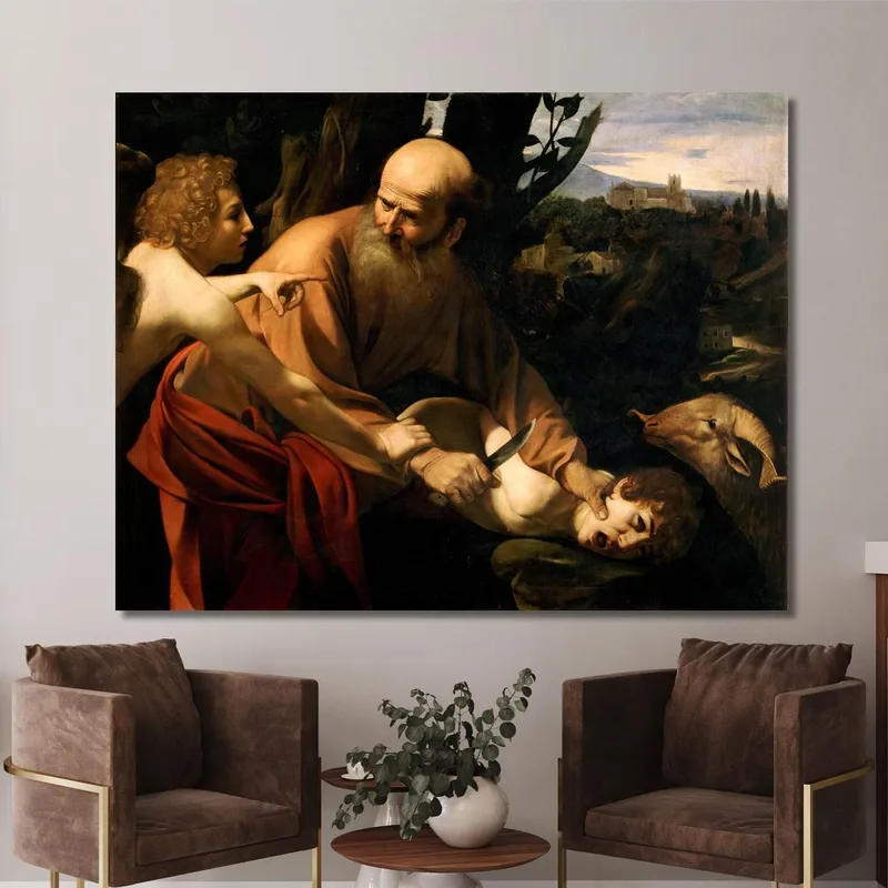 Sacrifice D'Isaac Caravaggio