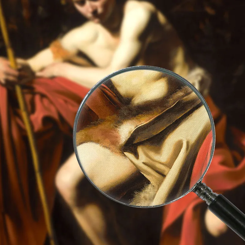 San Juan Bautista En El Desierto Caravaggio