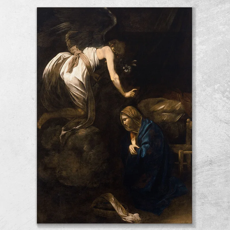 L'Annonciation Caravaggio