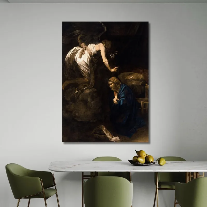 L'Annonciation Caravaggio