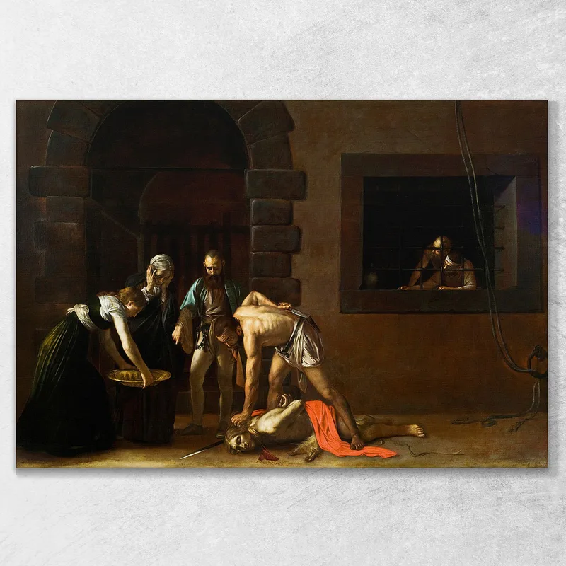 La Décapitation De Saint Jean-Baptiste Caravaggio