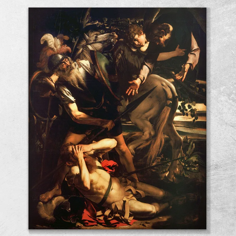 La Conversion De Saint Paul Caravaggio