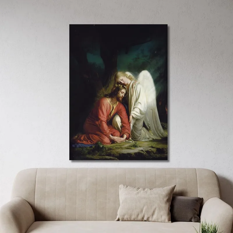 Christus In Gethsemane Carl Bloch