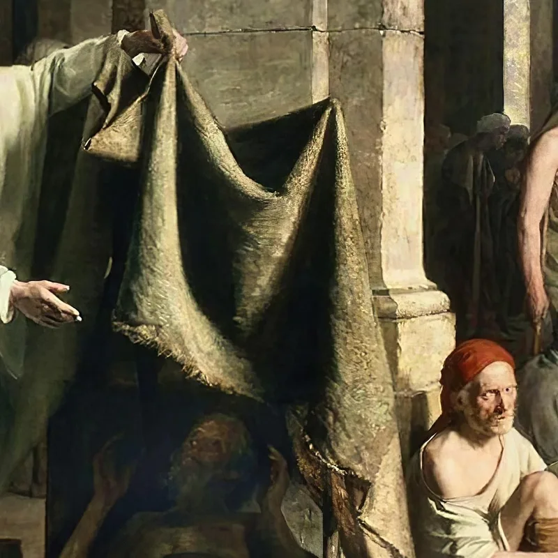 Christus Heilt Am Teich Bethesda Carl Bloch