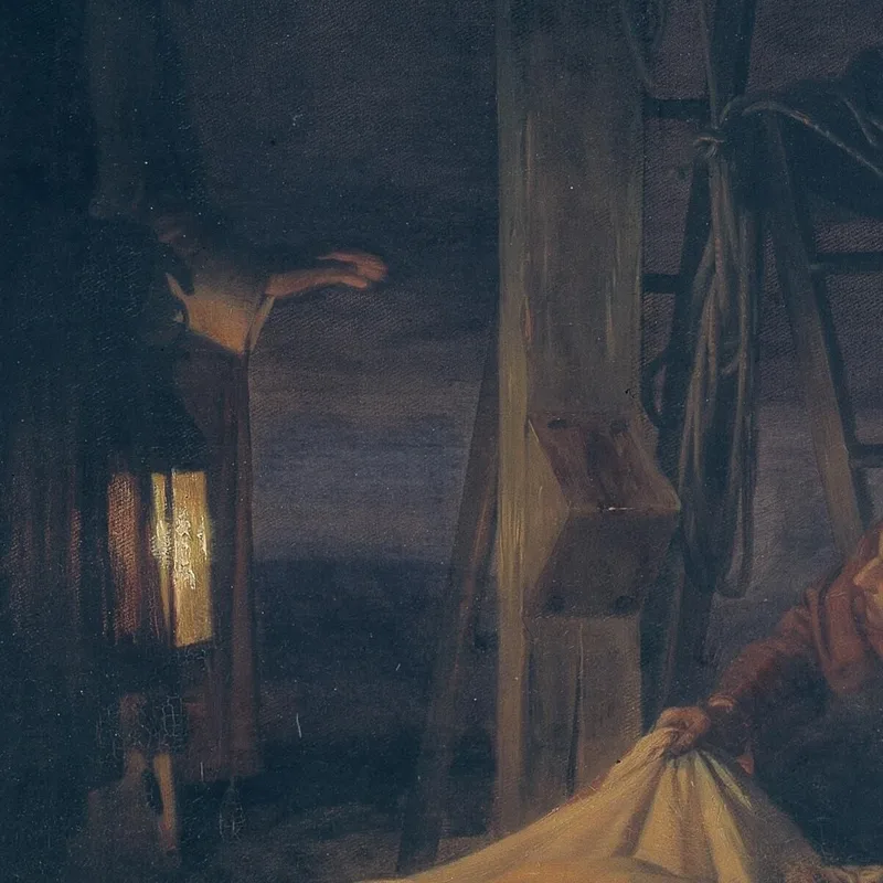 Descent From The Cross Carl Bloch