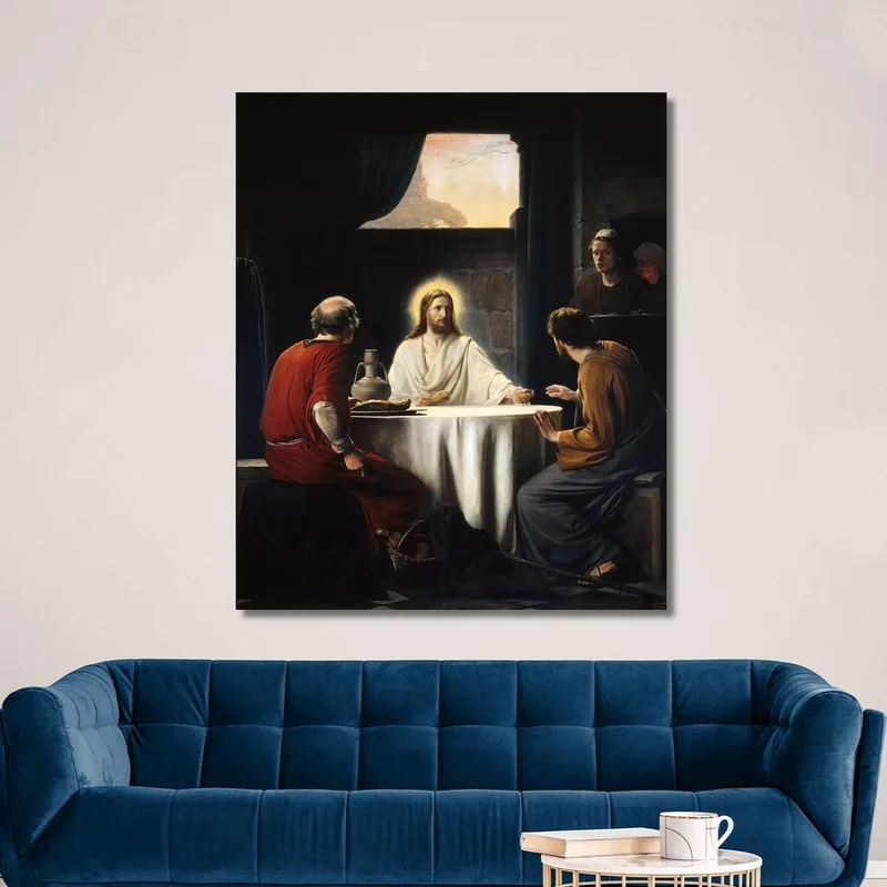 Supper At Emaus Carl Bloch