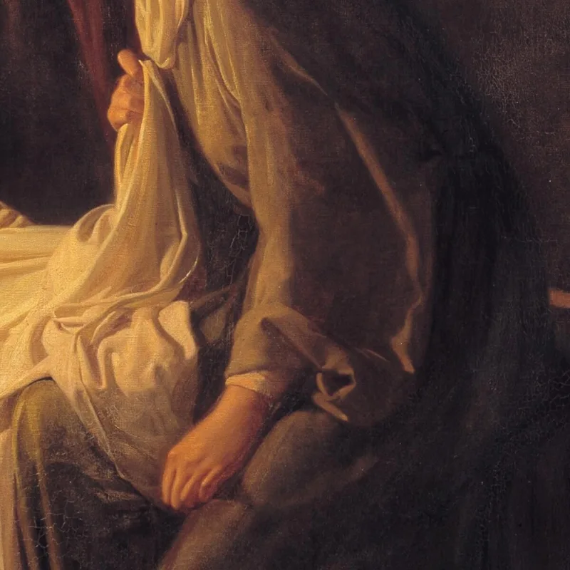 Die Tochter Des Jairius Carl Bloch