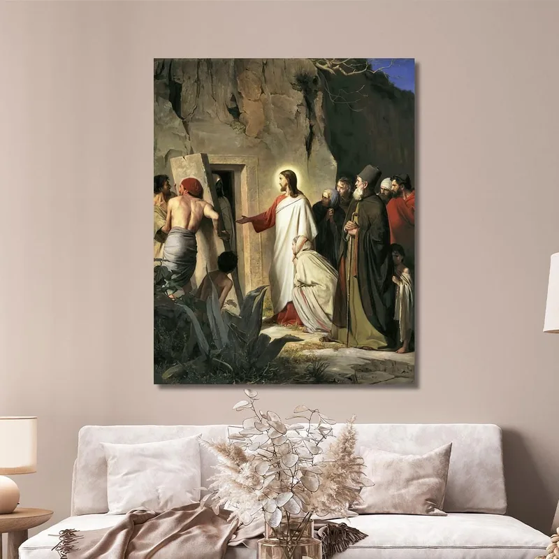 La Resurrección De Lázaro Carl Bloch