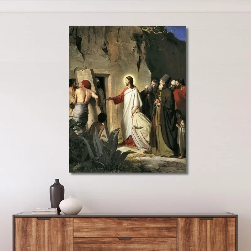 La Resurrección De Lázaro Carl Bloch