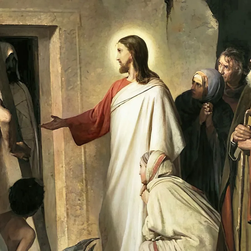 La Resurrección De Lázaro Carl Bloch