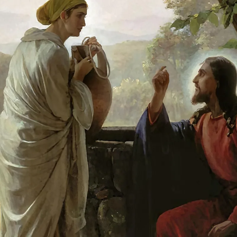 Woman At The Well Carl Bloch