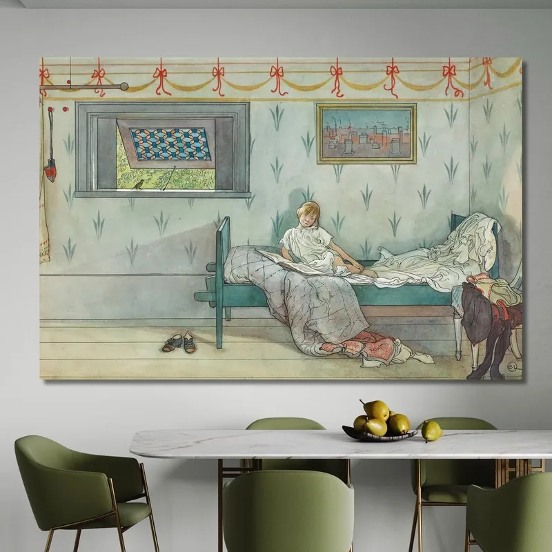 Kikeriki – Es Ist Sieben Uhr Carl Larsson