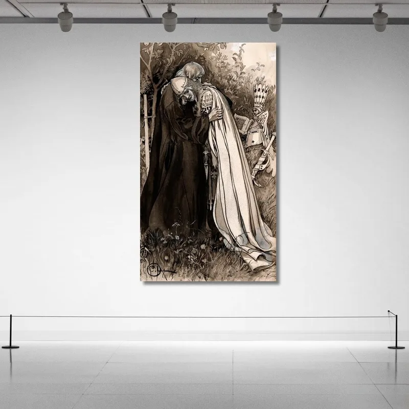 Illustration Pour "Singoalla : Le Vent Est Mon Amant" De Viktor Rydberg 3 Carl Larsson