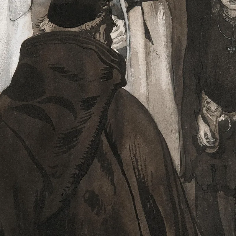 Illustration To Singoalla: The Wind Is My Lover By Viktor Rydberg 6 Carl Larsson