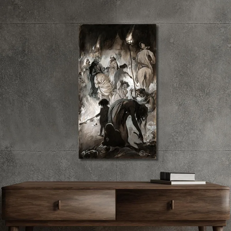Illustration Pour "Singoalla : Le Vent Est Mon Amant" De Viktor Rydberg 9 Carl Larsson