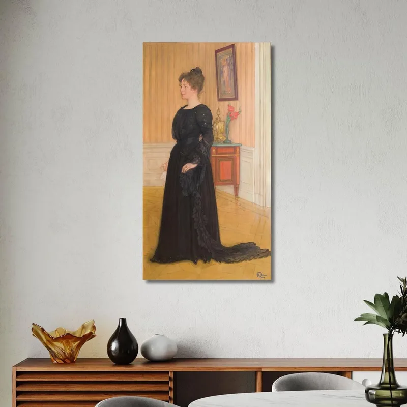 Retrato De La Señora Signe Thiel 2 Carl Larsson