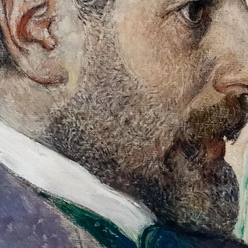 Portrait D'Oscar Levertin Carl Larsson