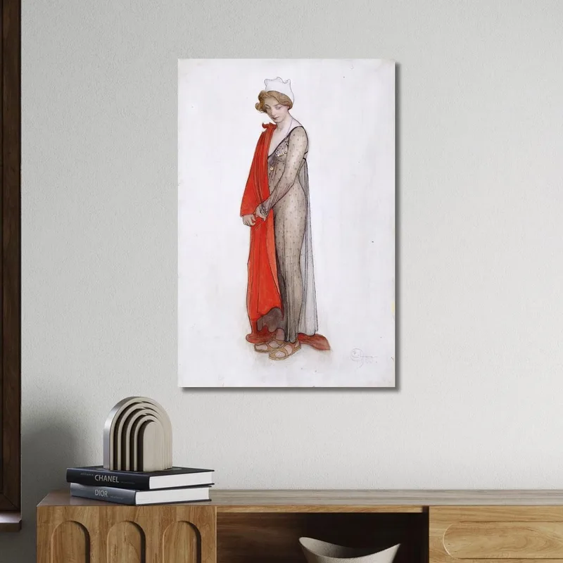 Rouge Et Noir (Titolo Originale Mantenuto) Carl Larsson