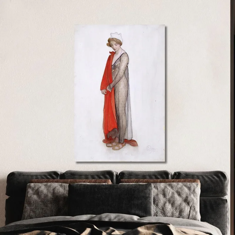 Rouge Et Noir (Titolo Originale Mantenuto) Carl Larsson