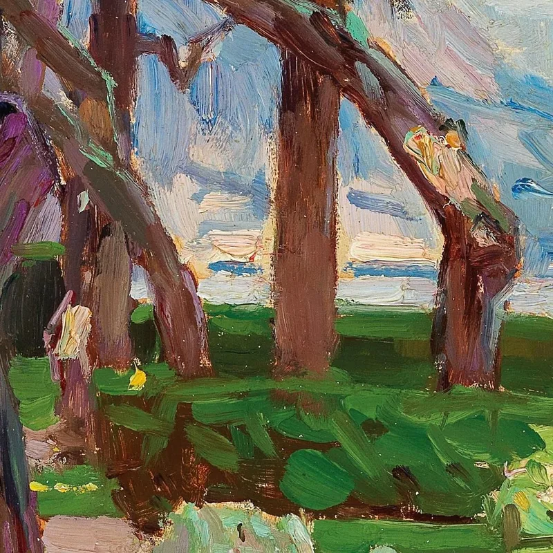 At The Côte D'Azur Carl Moll