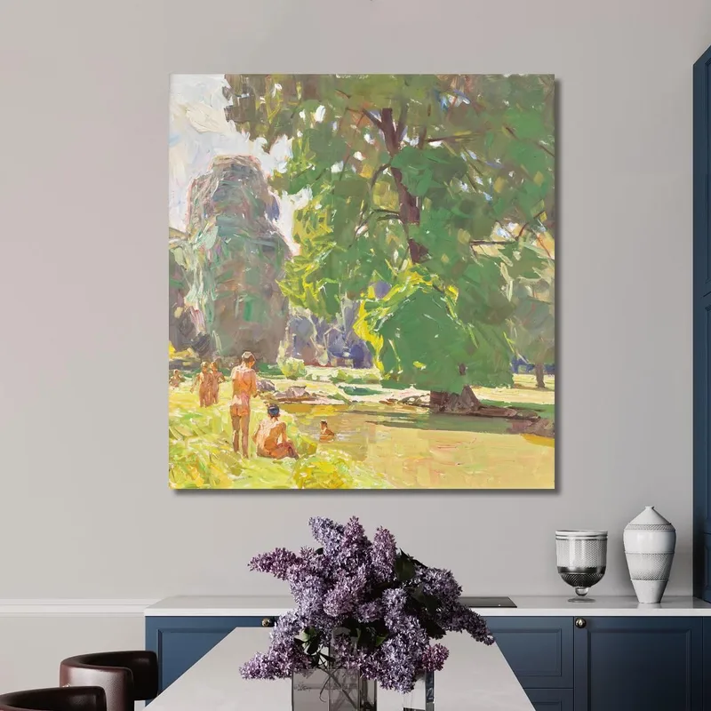 Du Prater De Vienne Ii Jour D'Été Carl Moll