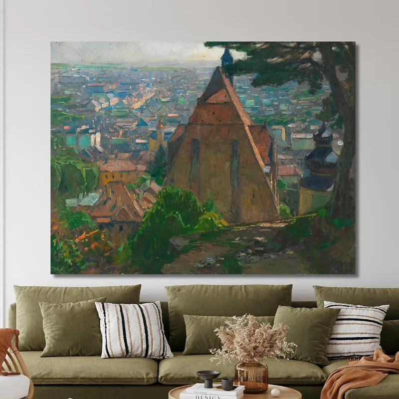 View Of Mödling Carl Moll
