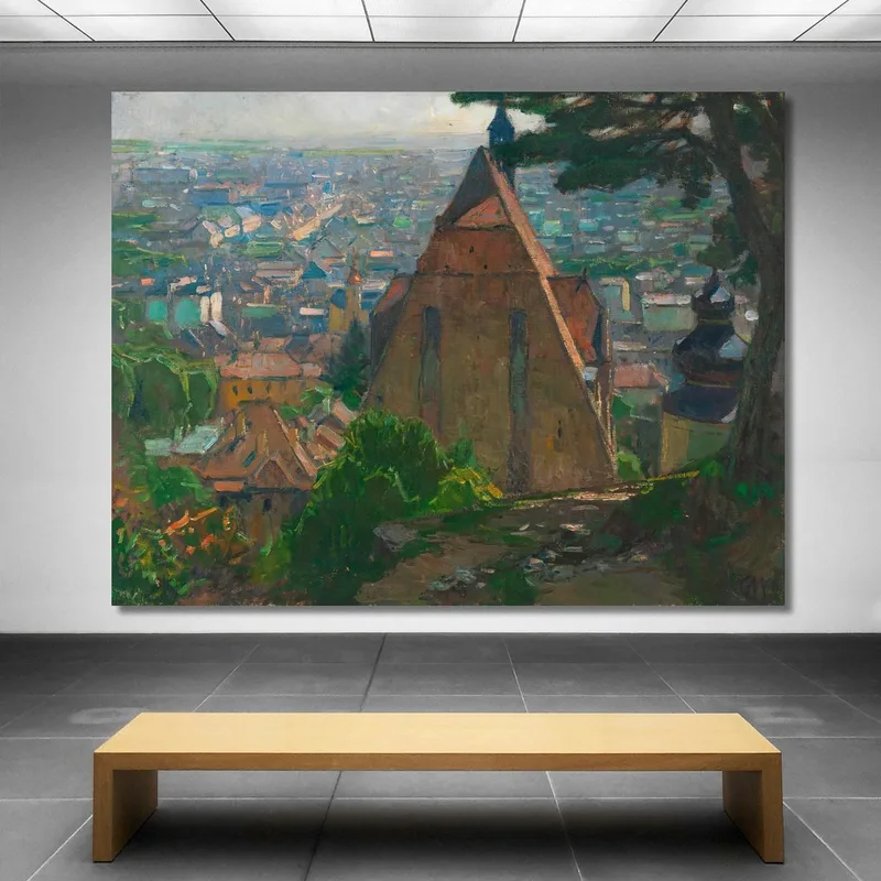 View Of Mödling Carl Moll