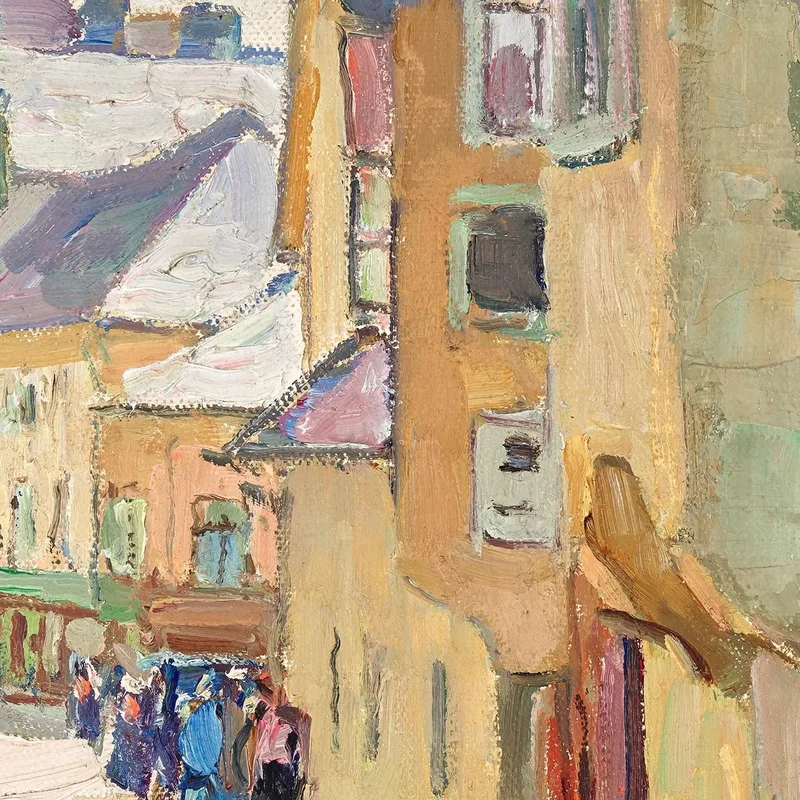 Dr. Seipel Street In Mödling Carl Moll