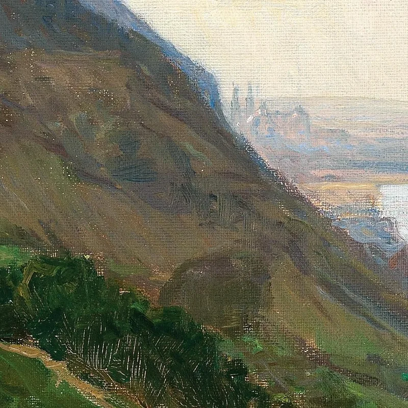 Vue Sur Le Danube Carl Moll