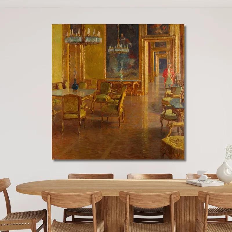 Interior In The Winter Palace Of Prince Eugene Of Savoy In Himmelpfortgasse Carl Moll