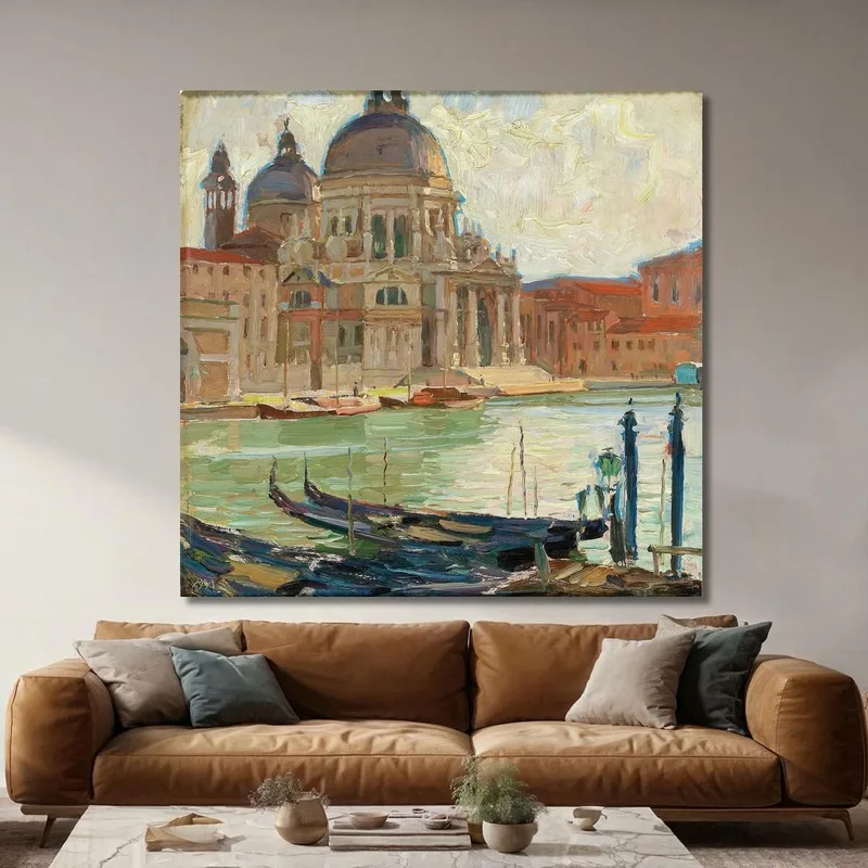 Chiesa A Venezia Carl Moll