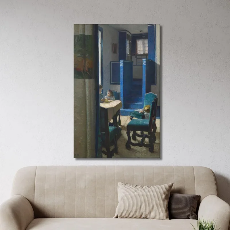 Salon Dans La Maison Sur La Hohe Warte Carl Moll