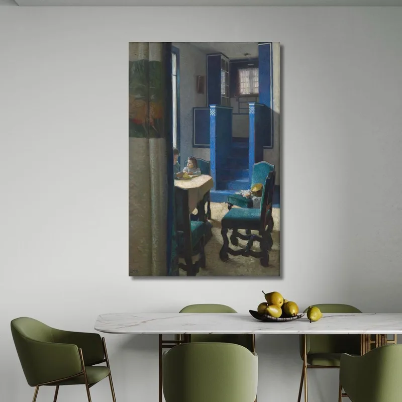 Salon Dans La Maison Sur La Hohe Warte Carl Moll