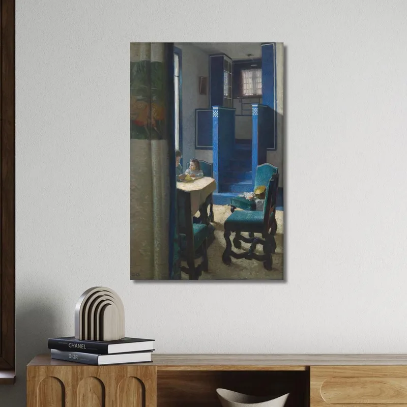 Salon Dans La Maison Sur La Hohe Warte Carl Moll